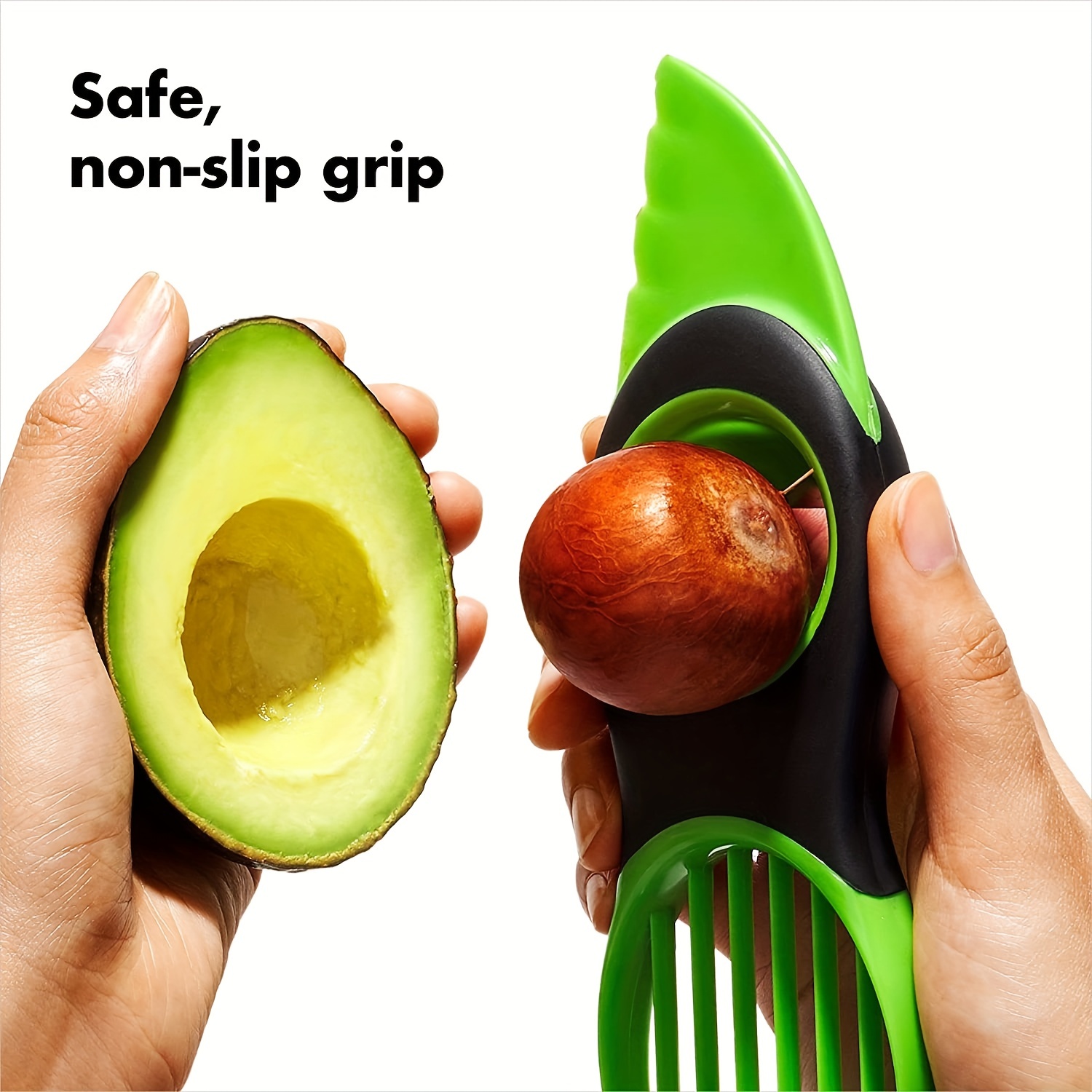 1pc 3-in-1 Avocado Knife - Avocado Slicer, Pitter And Cutter
