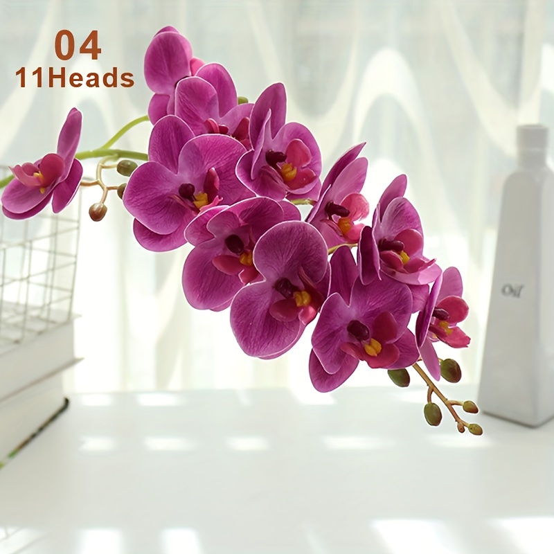 1pc Ramo Di Orchidea Finta Phalaenopsis Fiore Artificiale - Temu Italy