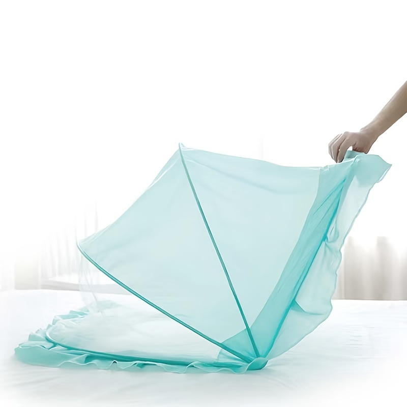 Portable Baby Mosquito Net with Light, Foldable & Windproof