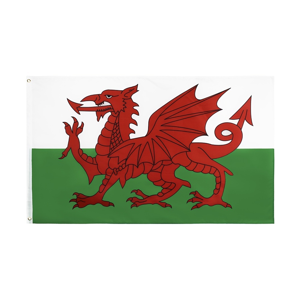

1pc, 90*150cm/3x5fts Welsh National Flags Wales Country Flag, Outdoor Garden Flag, Outdoor Decor, Yard Decor, Garden Decor, Outside Decor