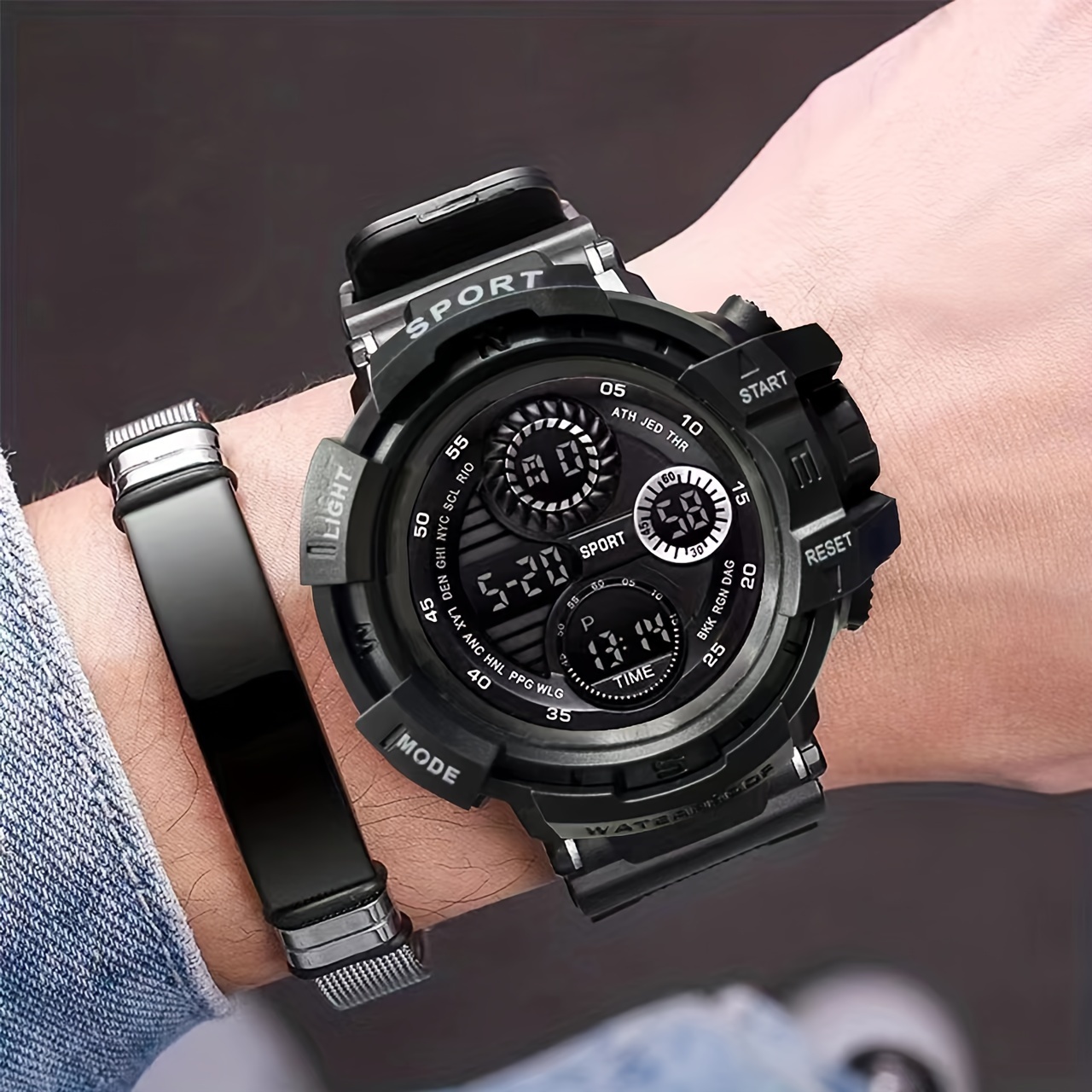 Watch for boys black hot sale