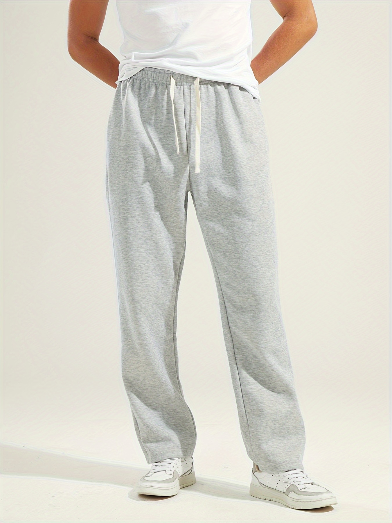 Blessed Print Men's Trendy Comfy Sweatpants Casual Slightly - Temu