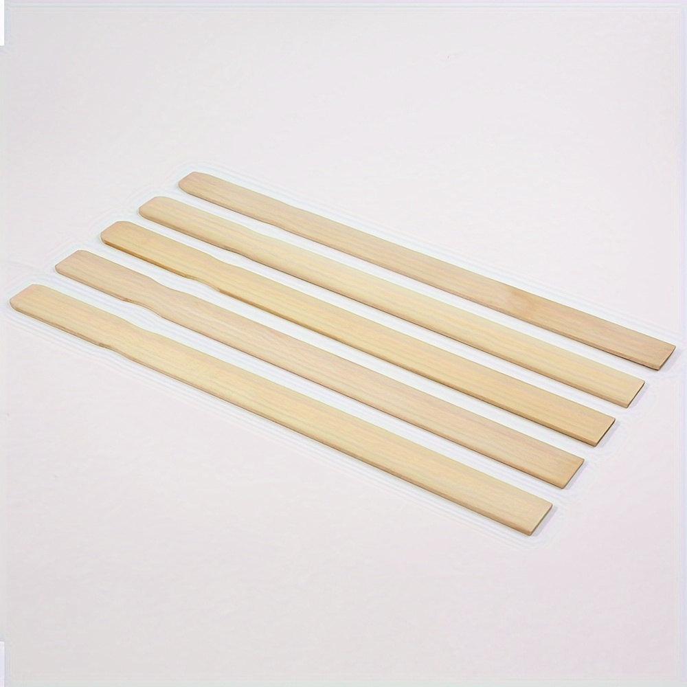 Natürliche Holz Eis am Stiel Sticks Lebensmittelqualität Handwerk Eis am  Stiel Mehrzweck Holz Lollipop Sticks Hausgemachte Bastelbedarf