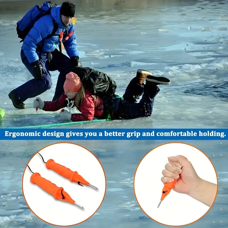 Retractable Ice Safety Pick For Ice Fishing Ice Safety - Temu
