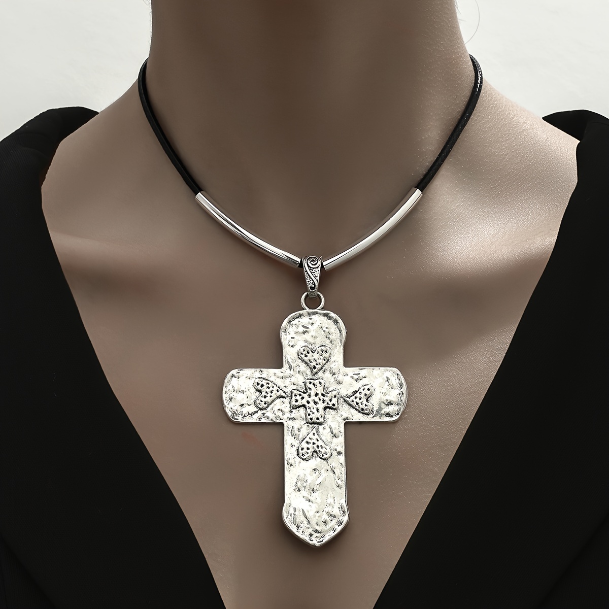 Cross Necklace. Jesus Cross Gold Plated Necklace 14K. Cadena De Cruz. Oro  Laminado - Etsy Singapore