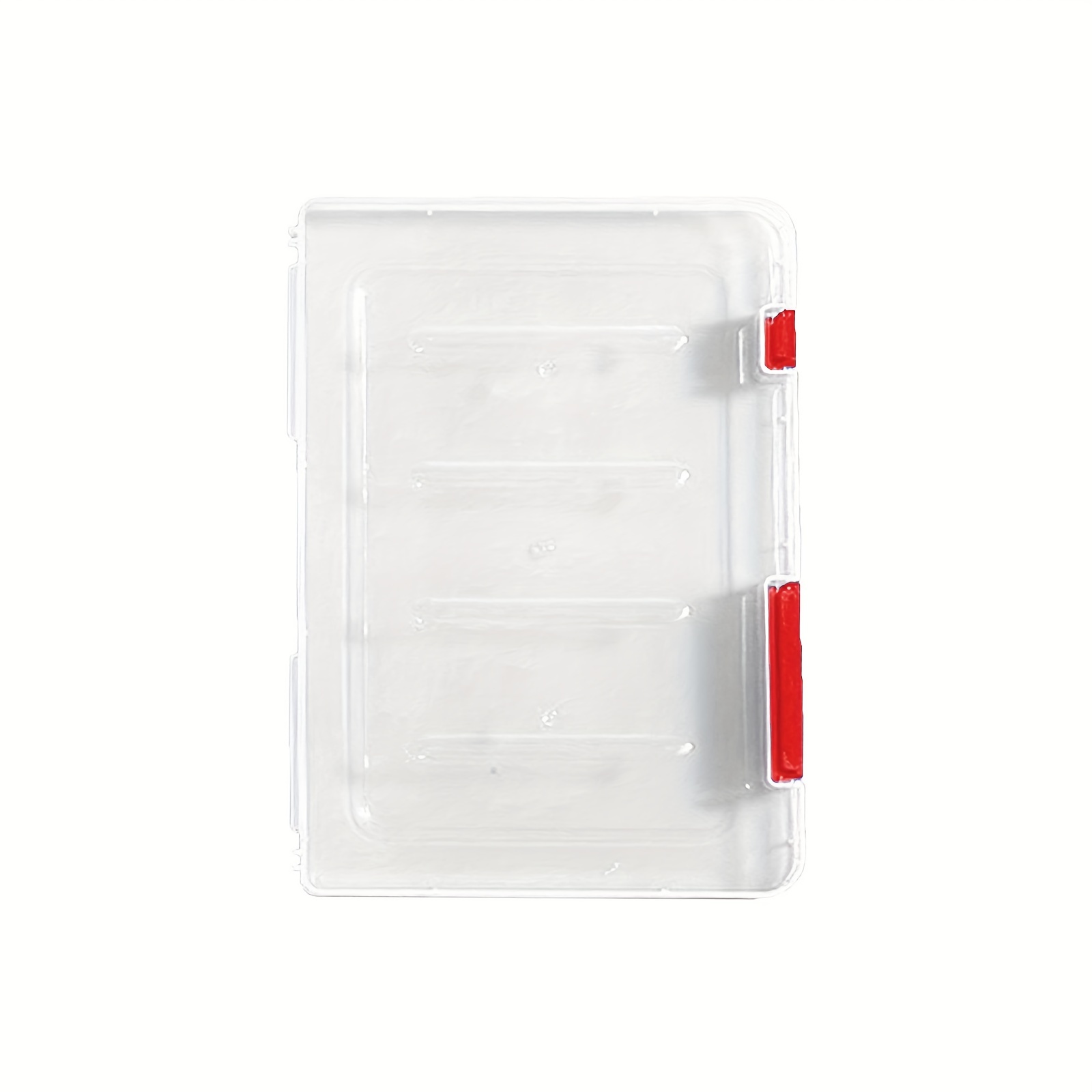 A4 File Box Slim Document Case Portable Project Case Transparent