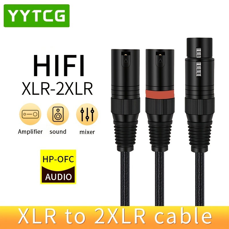 Câble USB mâle vers XLR femelle de haute qualité, pour