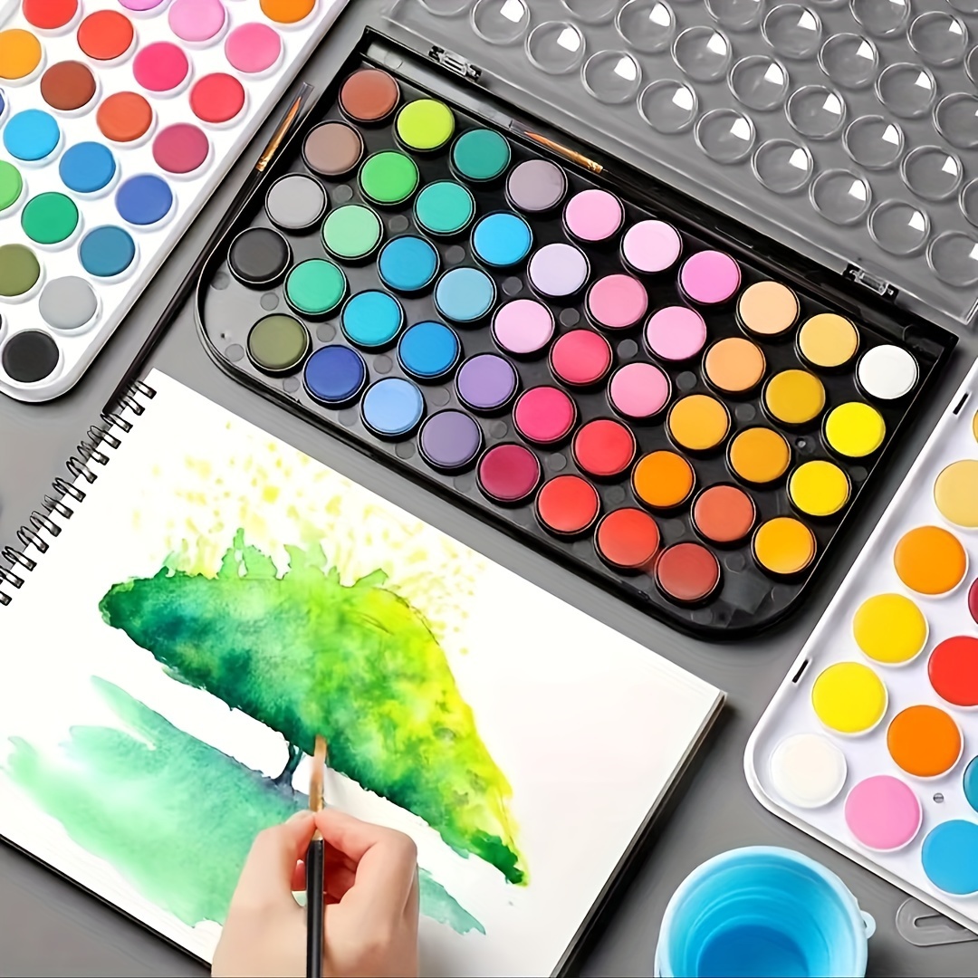 Watercolor Paint Set | 32 Watercolor Paints For Adults, Artists And Kids