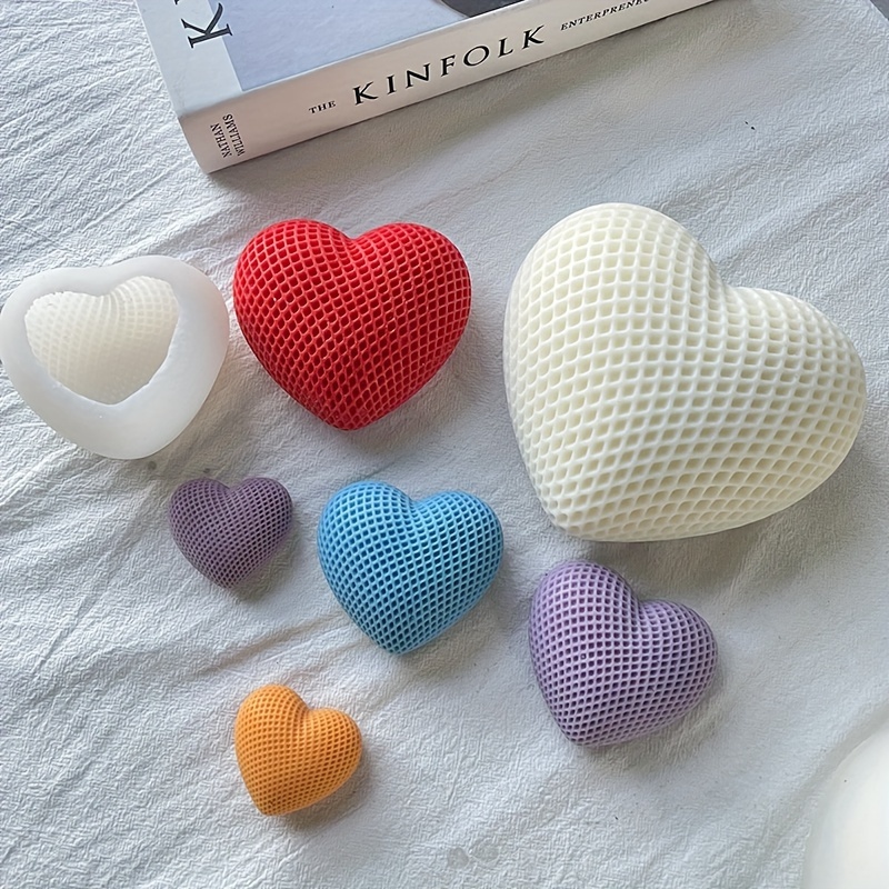 CraftyHeart Silicone Candle Molds Geometric Love Shape For Valentines Day,  Weddings & Table Decor Soy Wax & Diamond Embeds Ready! From Xiaodanta,  $25.28
