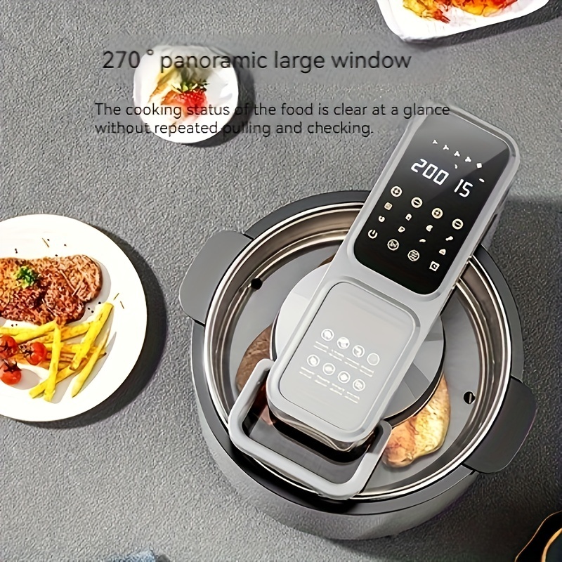 Buy Wholesale China Eap Innovative Visible Window Dual Baskets Air Fryer  With Digital Preset Program And Timer & Dual Baskets Air Fryer at USD 20