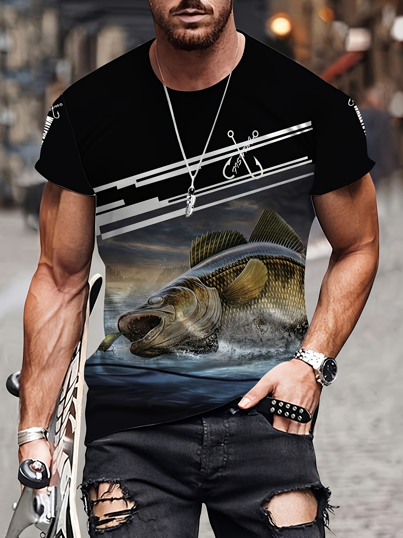 Fishing Man Designs Diy Iron Transfers Stickers T shirts - Temu
