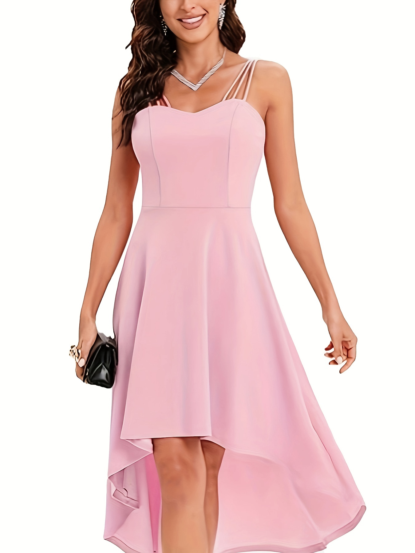 Dip hem hot sale bridesmaid dresses