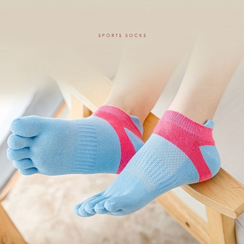 Two Tone Ankle Socks Low Cut Thin Socks for Summer
