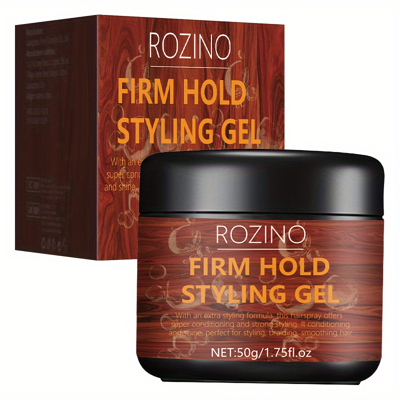 Hair Styling Gel Refreshing Greasy Firm Hold Styling Gel - Temu