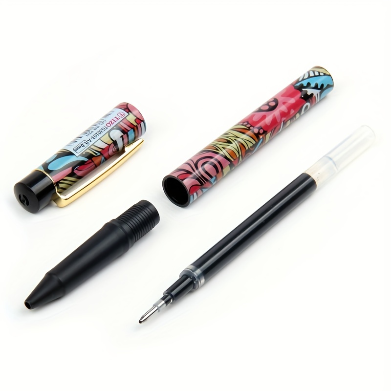 Retractable Japanese Gel Pen Press Type Pens Student School