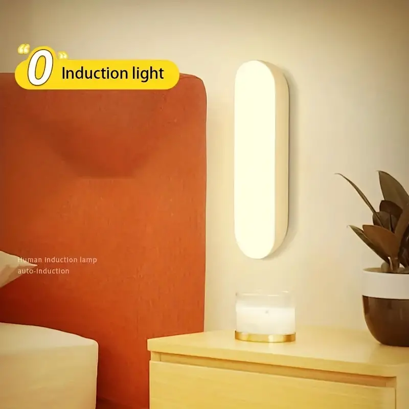 Lampe D'armoire À Détecteur De Mouvement À LED, Lampe De Placard