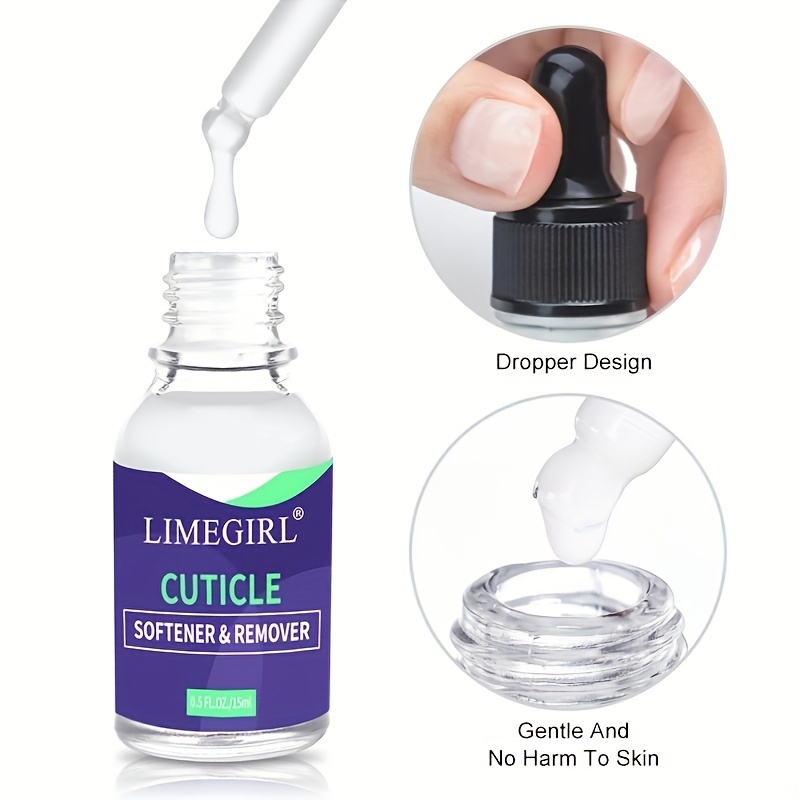 Trind Removedor de cutículas, suavizante y removedor de cutículas,  removedor de cutículas para uñas, 0.3 fl oz