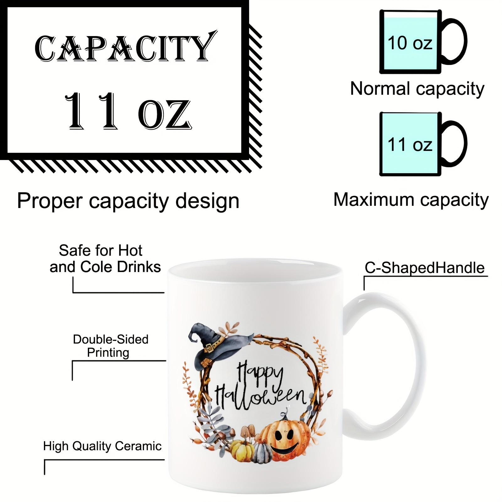 Pumpkin) Two Sided Mug