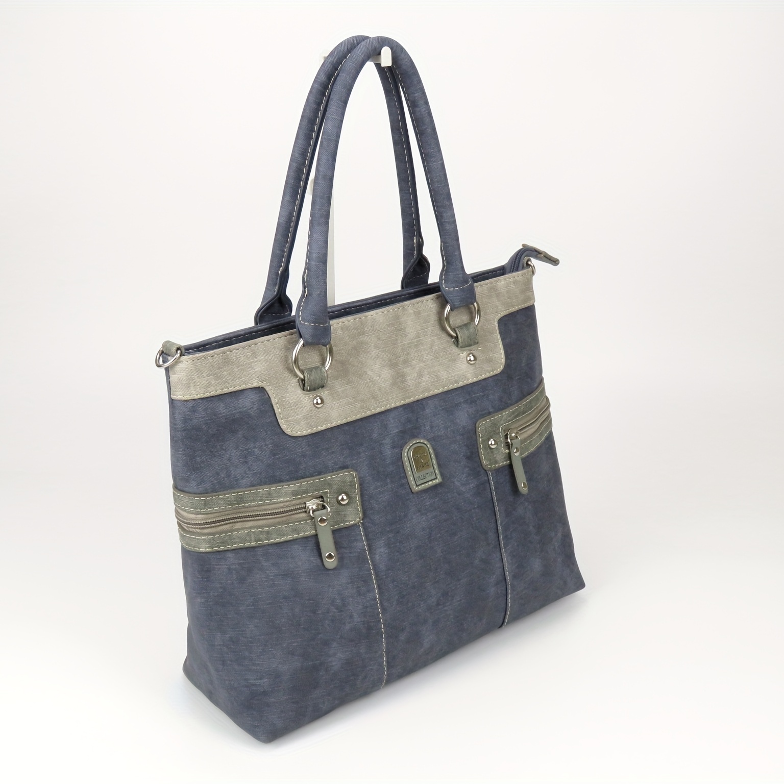 Denim Tote Bag For Women, Large Capacity Shoulder Bag, Y2k Sweet Cool  Handbag For Work School - Temu