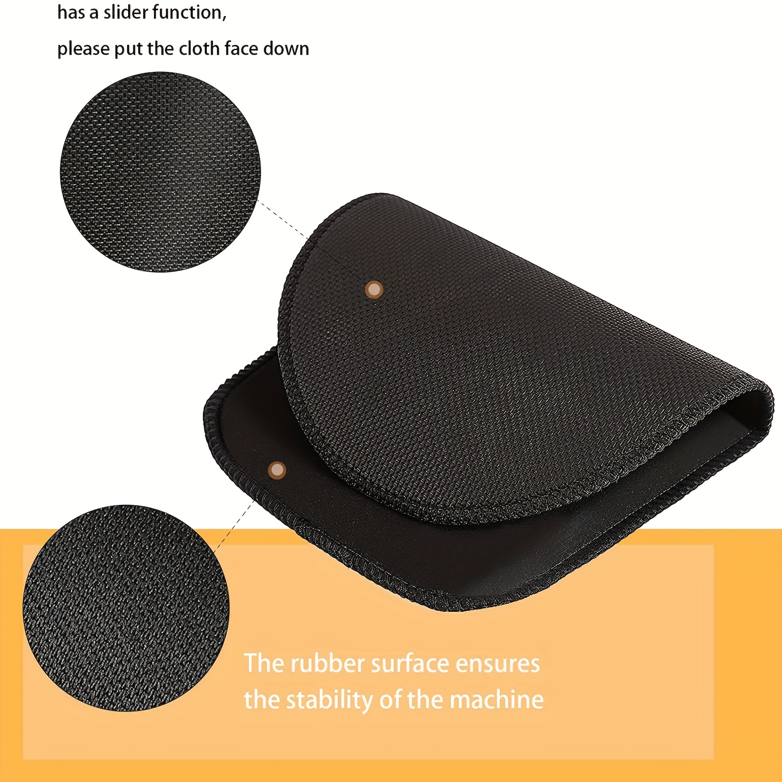 Rubber Mixer Mover Non-Slip Rolling Tray Mat Kitchen Accessories Sliding  Appliance Mats Mixer Slider Mat