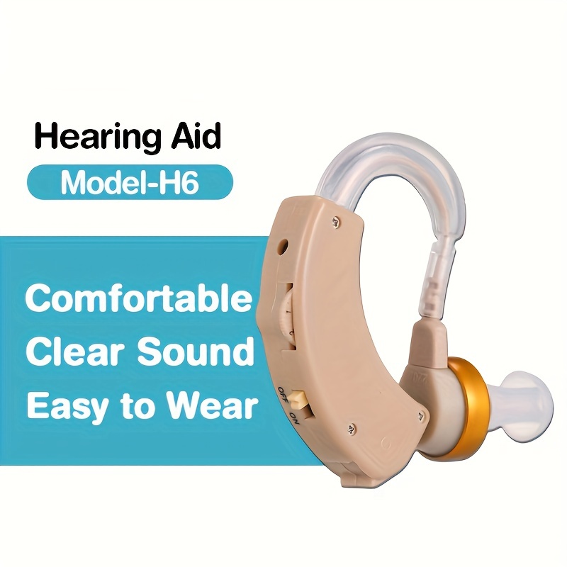 Audífono recargable Auriculares inalámbricos Amplificador de sonido  Audífonos digitales Herramientas de ajuste de oídos invisibles para la  sordera