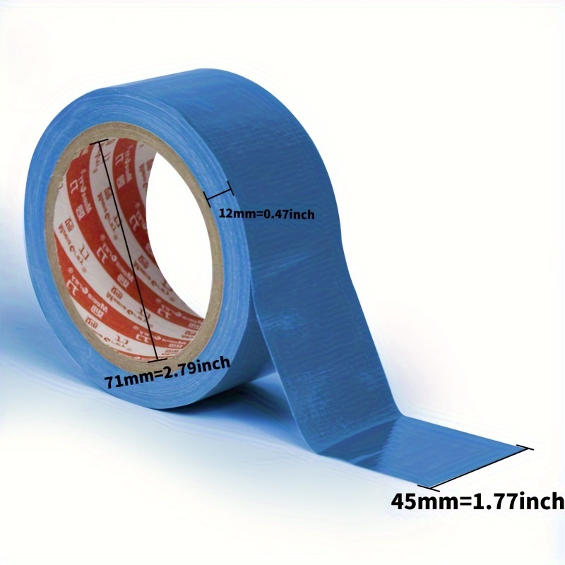 Blue No-Stick Floor Protection Tape