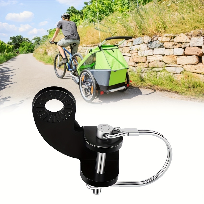 1pc Universal Bike Trailer Hitch Linker Connector 90° Baby Sundry