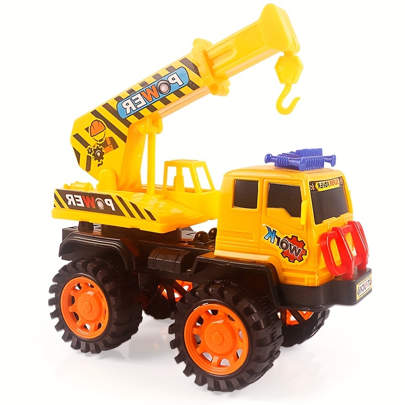 Jouet de camion d'excavatrice de construction avec la poignée de griffe de  bras de pelle pour des enfants 