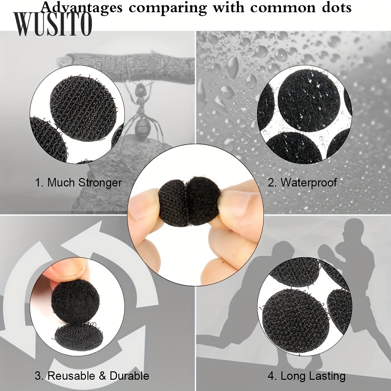 Self Adhesive Dots Diameter Strong Adhesive Sticky Back - Temu