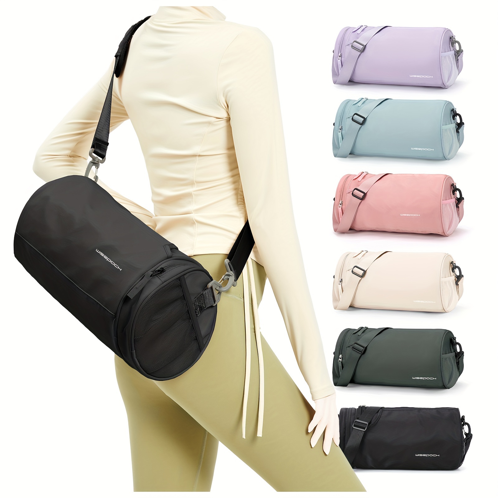 Yoga Mat Storage Bag Foldable Drawstring Carry Bag Strap - Temu