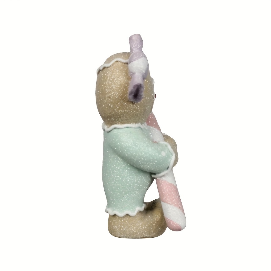 Resin Gingerbread Boy Girl Christmas Decor