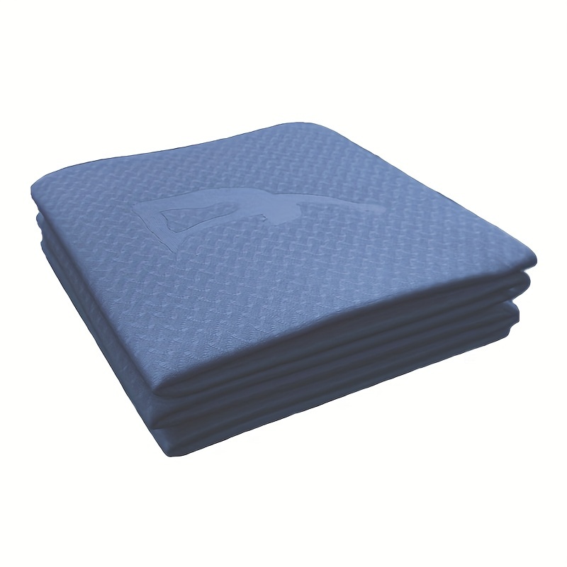 Foldable Non slip Yoga Mat Posture Pattern Multi color Tpe - Temu
