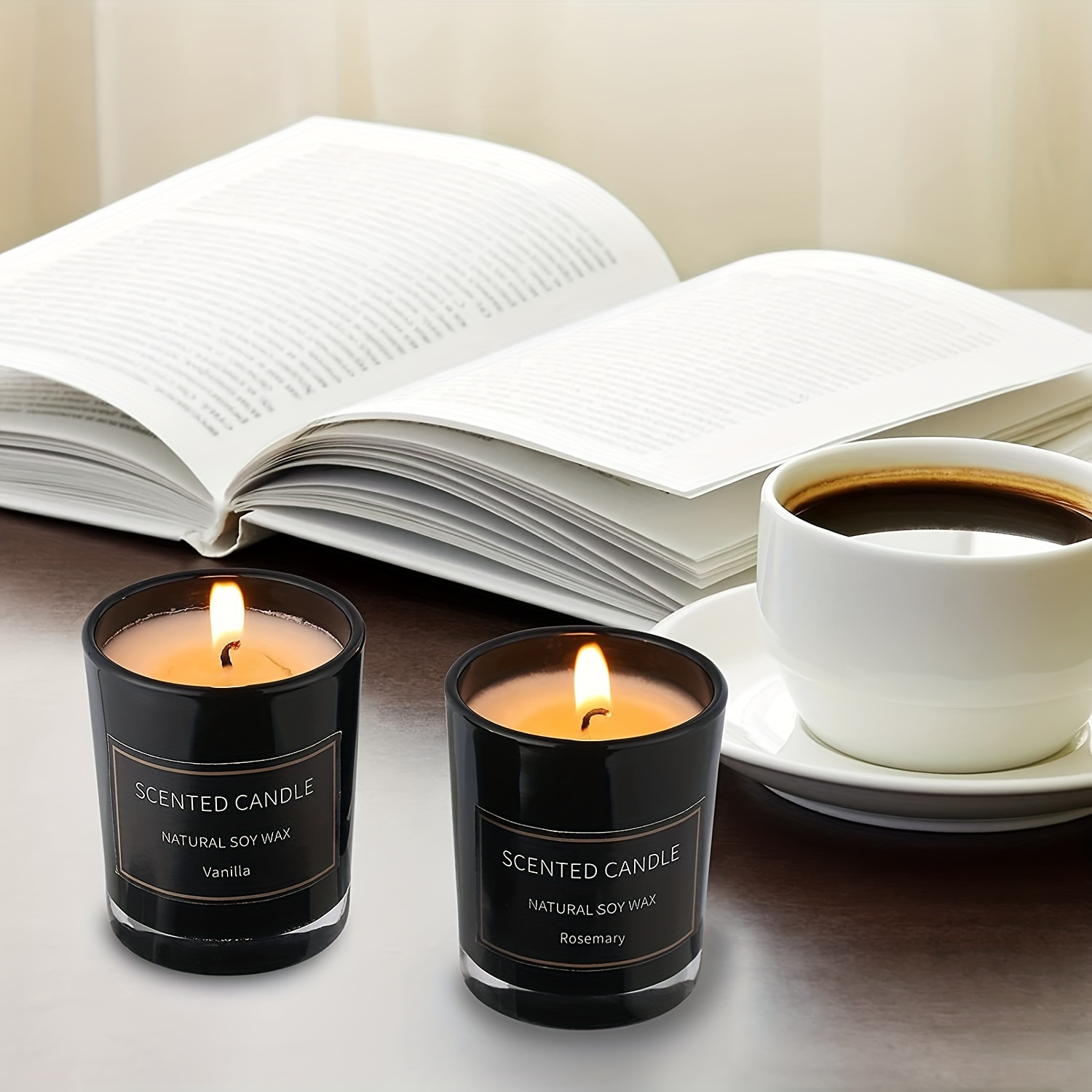 Scented Candles For Home Non Toxic Soy Candle about 30 H - Temu Philippines