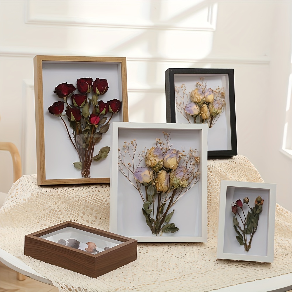 Glass Collection Display Supplies  Picture Frame Frame Dried Flower - 3d  Photo Frame - Aliexpress