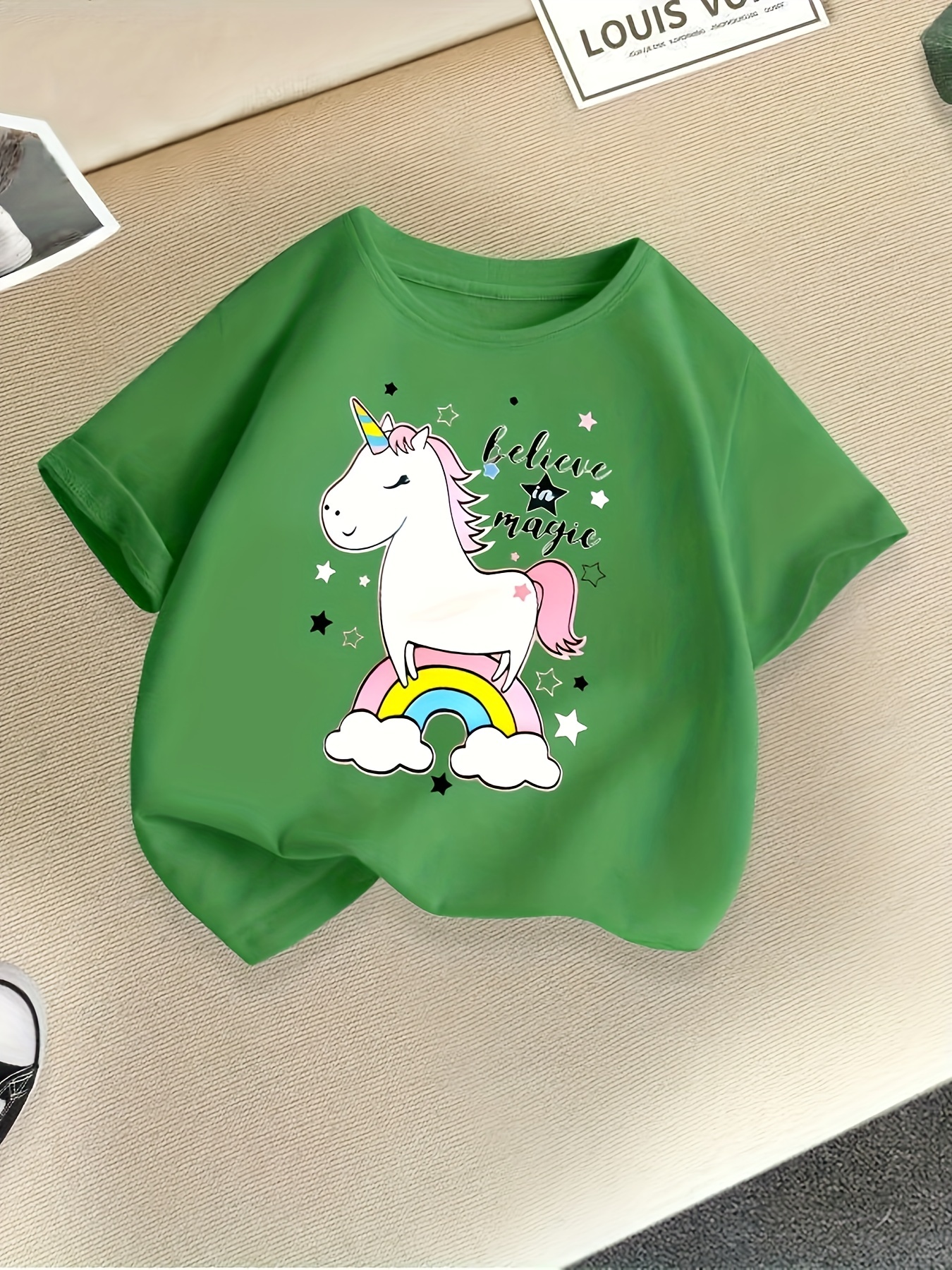 Rainbow unicorn print | Kids T-Shirt