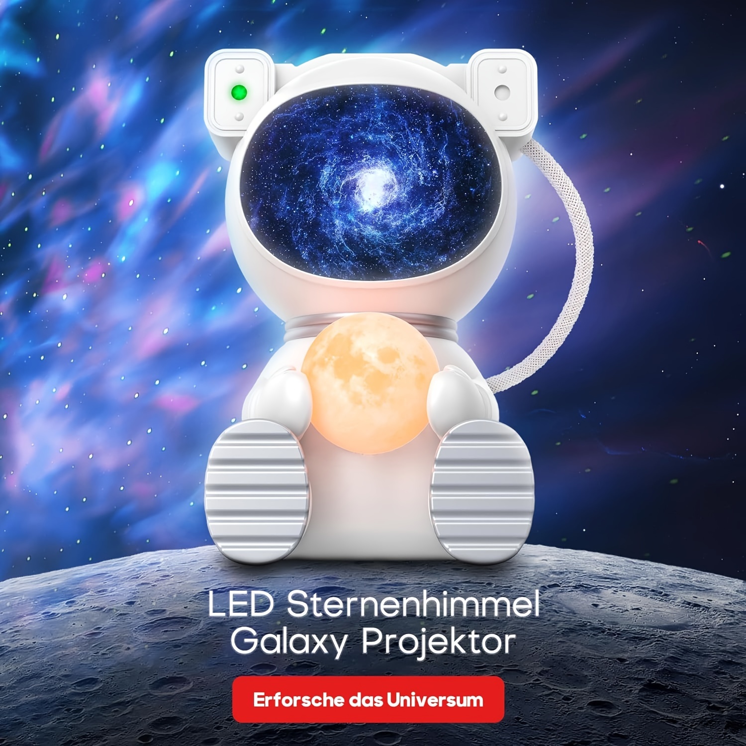 Led Astronaut Projecteur Ciel Étoilé Galaxy Projector - Lampe