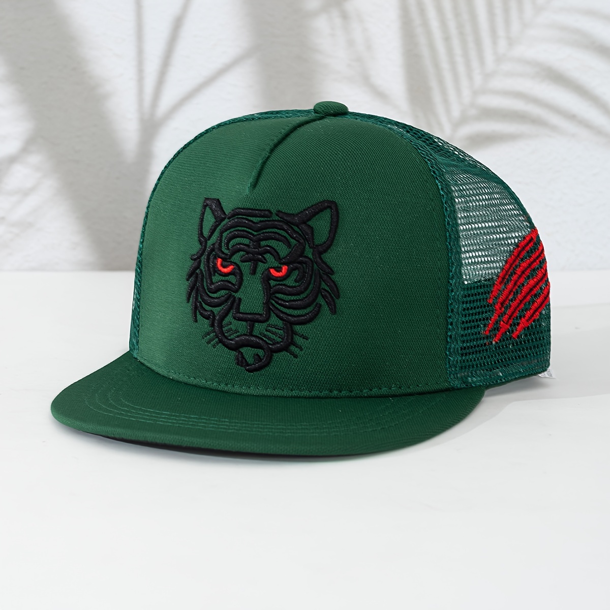 Gorra Béisbol Red Bordado Tigre Hombre - Joyería Accesorios - Temu