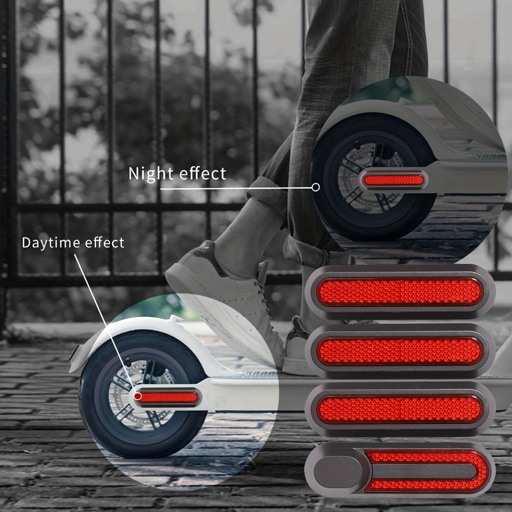 4pcs Couverture de Roue de scooter, trottinette roue couverture