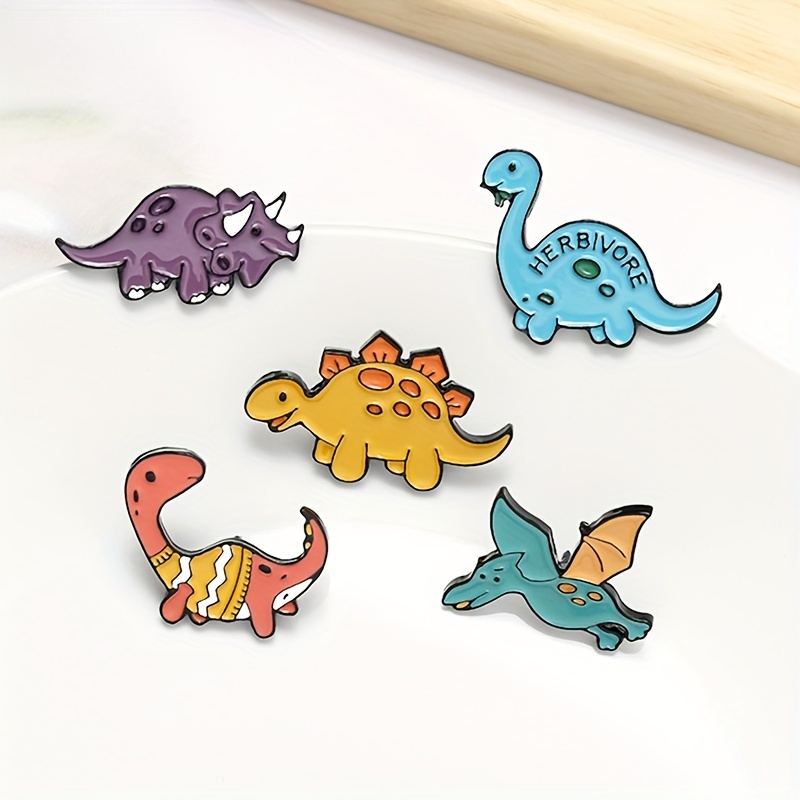 Chrome Dino Enamel Pin