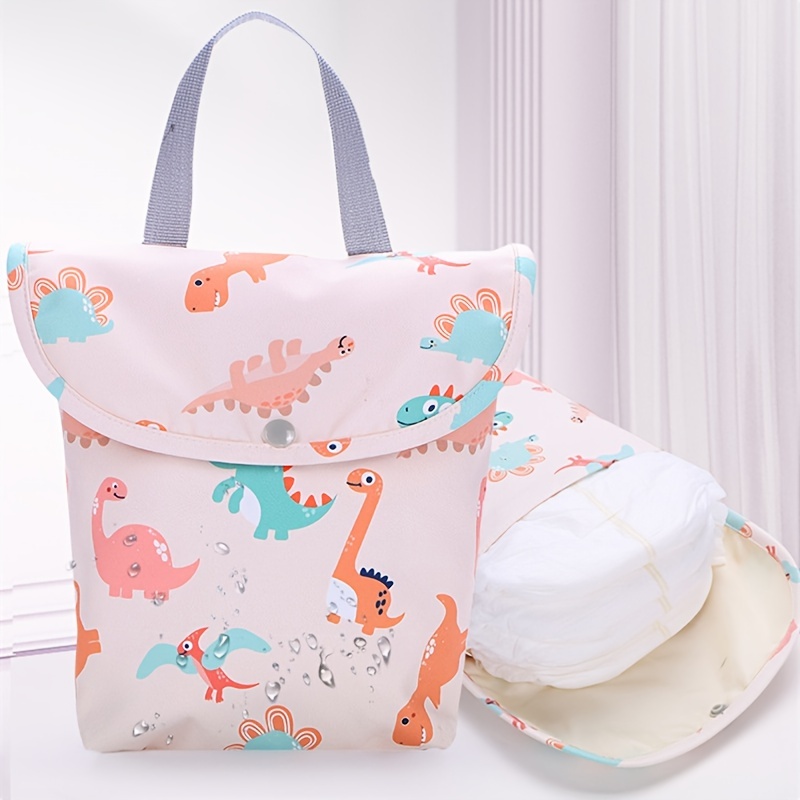 Diaper Bag Handbag - Mommy Bag - Waterproof Polyester Material Diaper Bag Cartoon Pattern