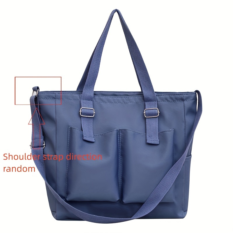 Kpop Style Tote Bag, Large Capacity Crossbody Bag, Preppy Style Handbag For  School & Travel - Temu