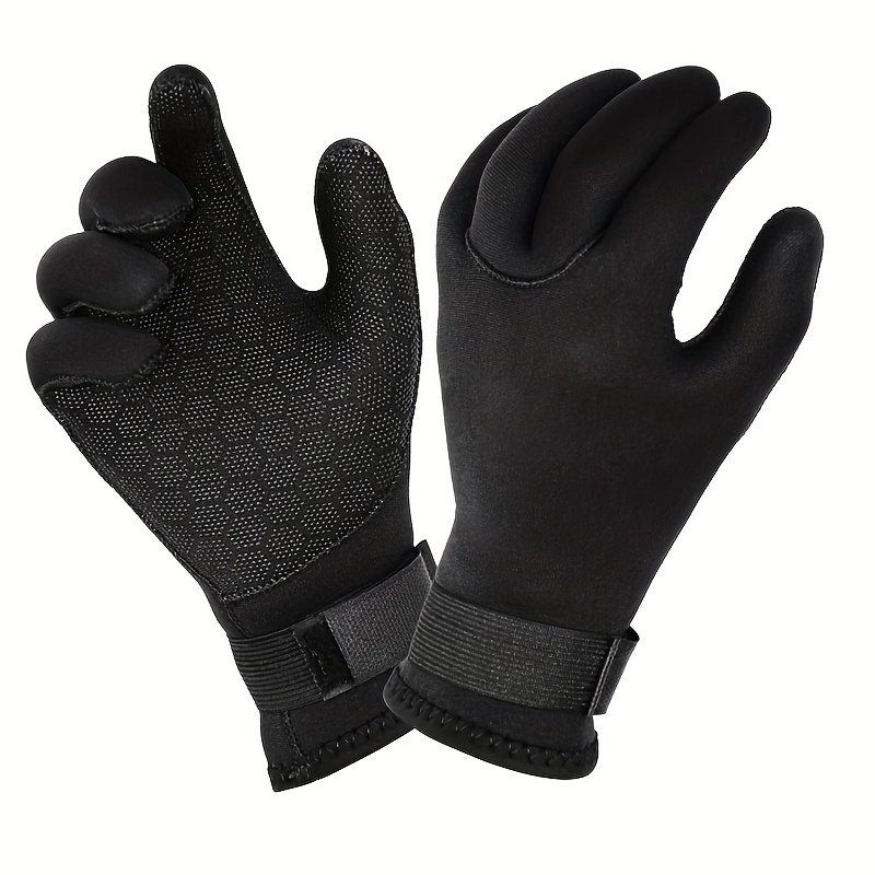 3mm Neoprene Diving Gloves, Warm Non-slip Wear-resistant Gloves For Fishing  Diving Floating And Swimming