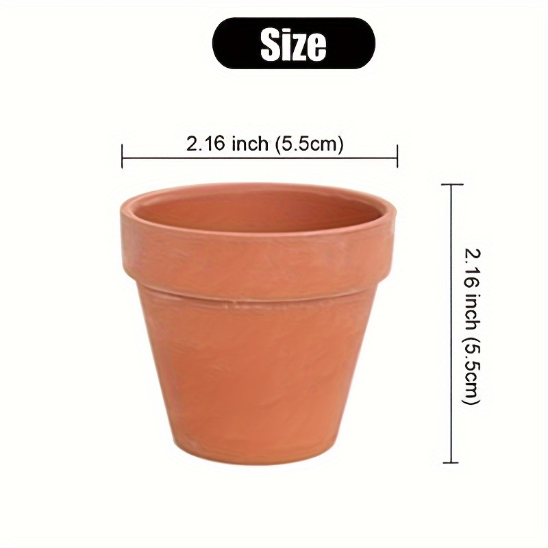 12pcs 2 2 terra cotta pots pottery planter - Temu