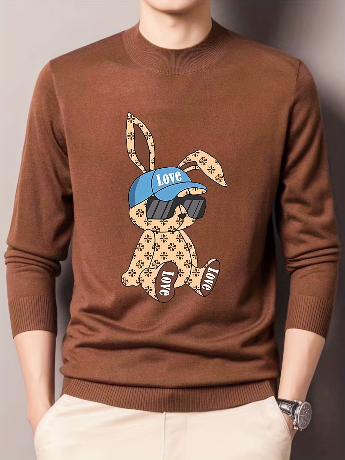 LV Rabbit Cartoon Sweatshirt