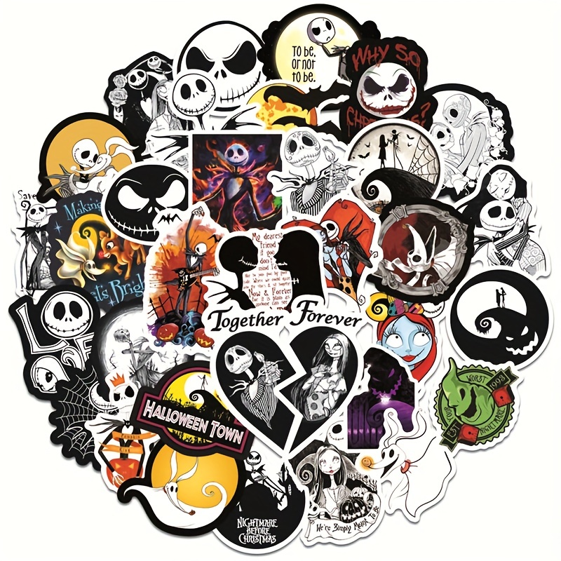 Cool Eyeball Stickers Pack, Halloween Horror Terror Vinyl