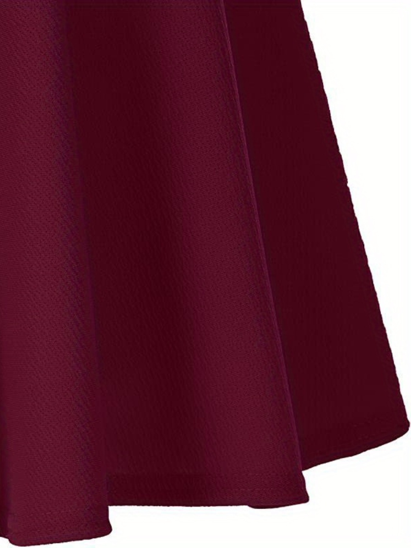 Burgundy skater clearance skirt