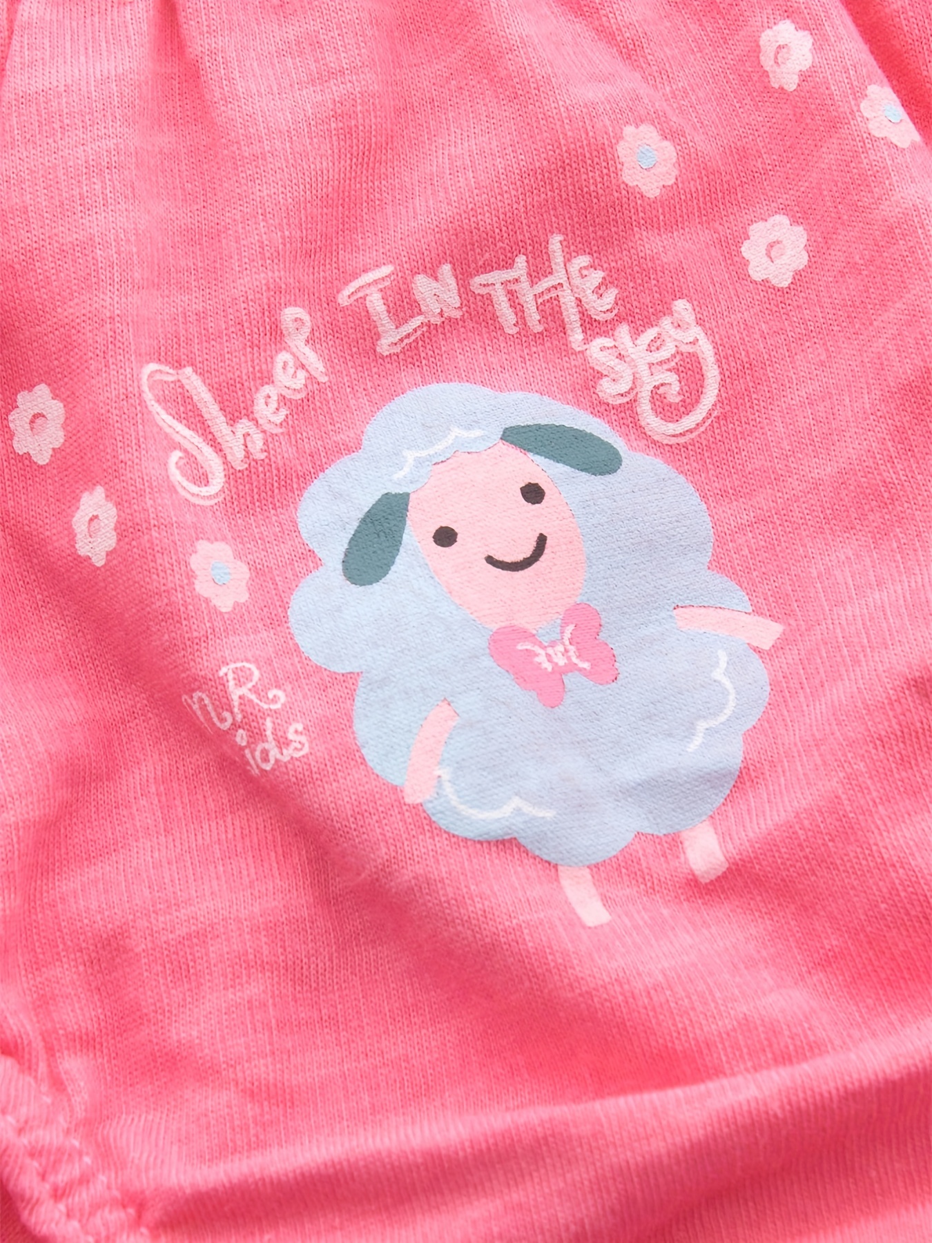 Cute Animal Sheep Love Pattern Underwear for Women Girls, Cotton
