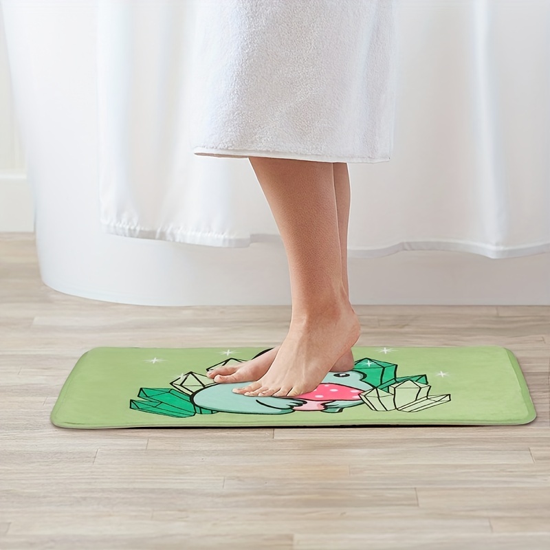 Frog Bathroom Rug Soft Carpet Toilet Kitchen Area Floor Mat Door Mats Home  Decor