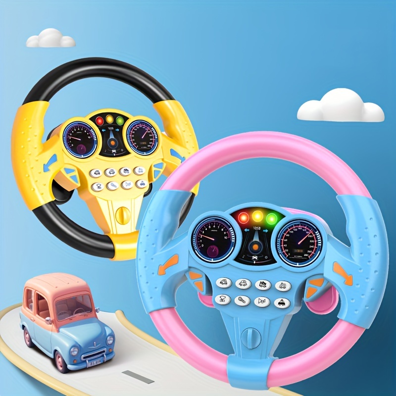Kinder Lenkrad Fahren Spielzeug Simulation Auto Elektronische