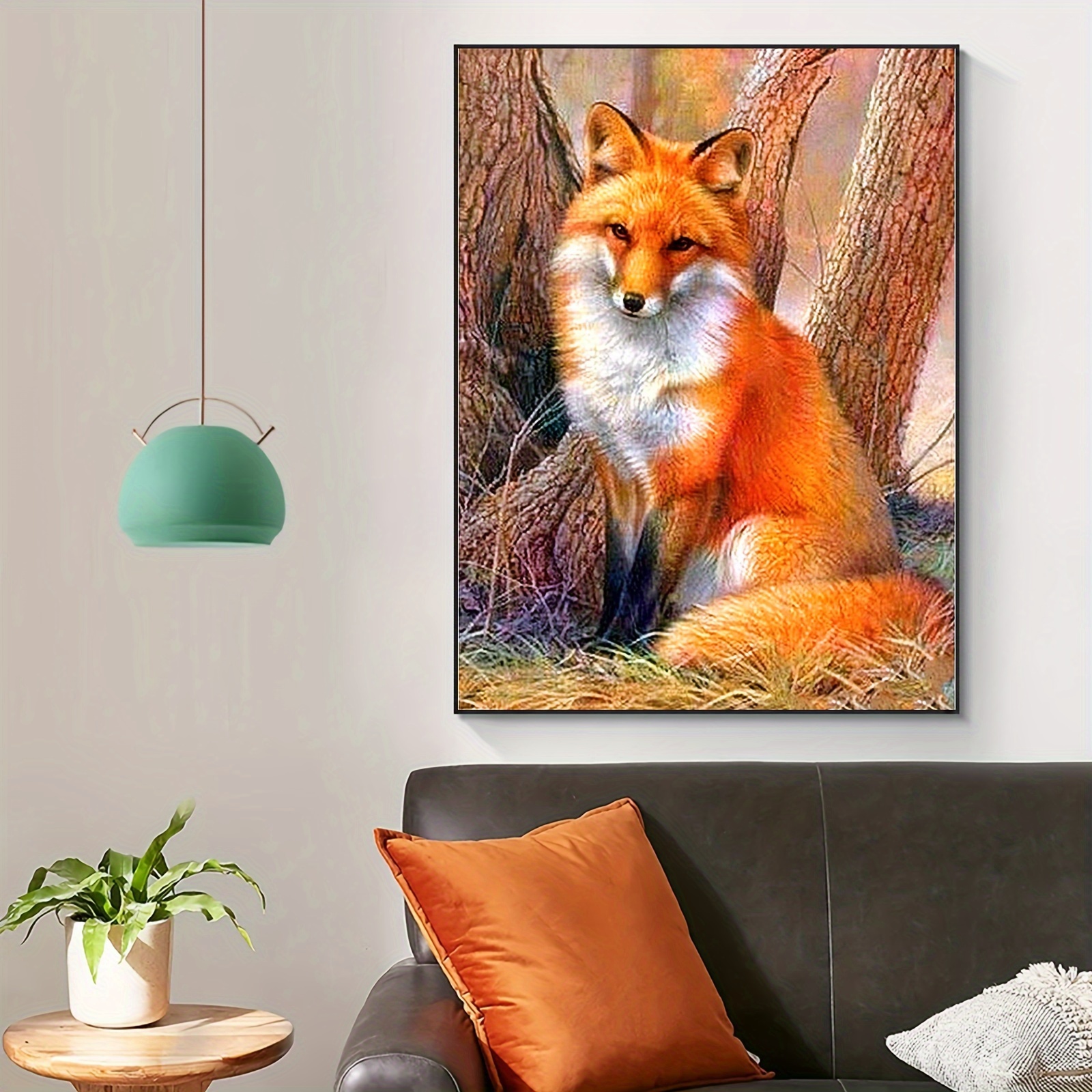 Fox)Diamond Painting Full Kits,DIY 5D Round Diamond Art Painting Kits for  Kids Adults,Diamond Painting by Number Kits Dimond Picture Crystal Art  Craft Kits for Home Wall Decor(35x35cm)_Shenzhen Ouna Technology Co., Ltd.